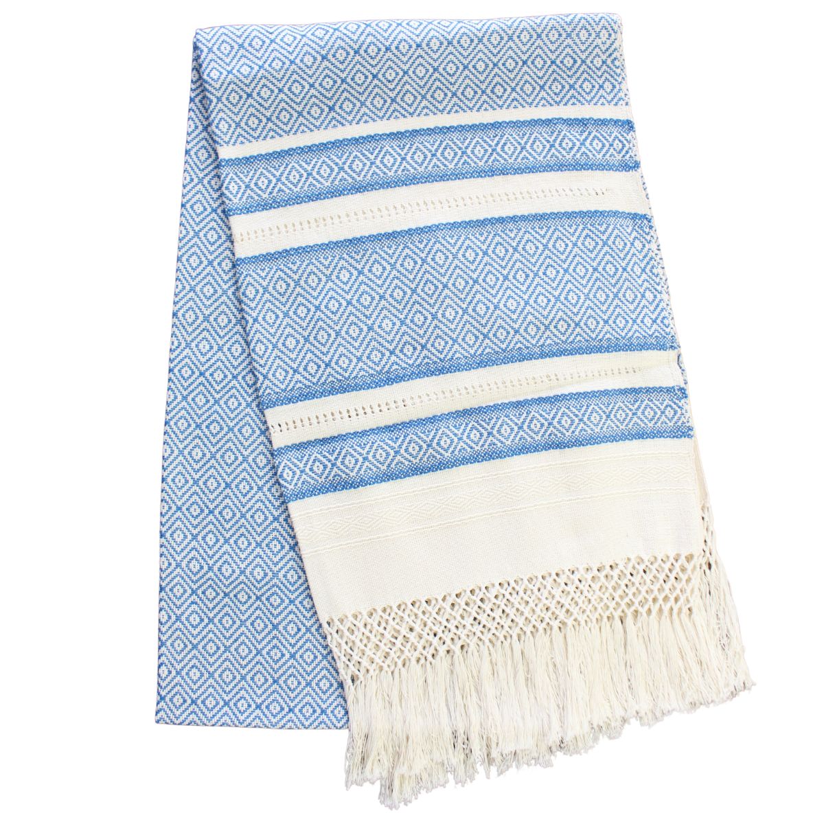 Rebozo/Chal Hecho a Mano 100% Algodón Variedad de Colores