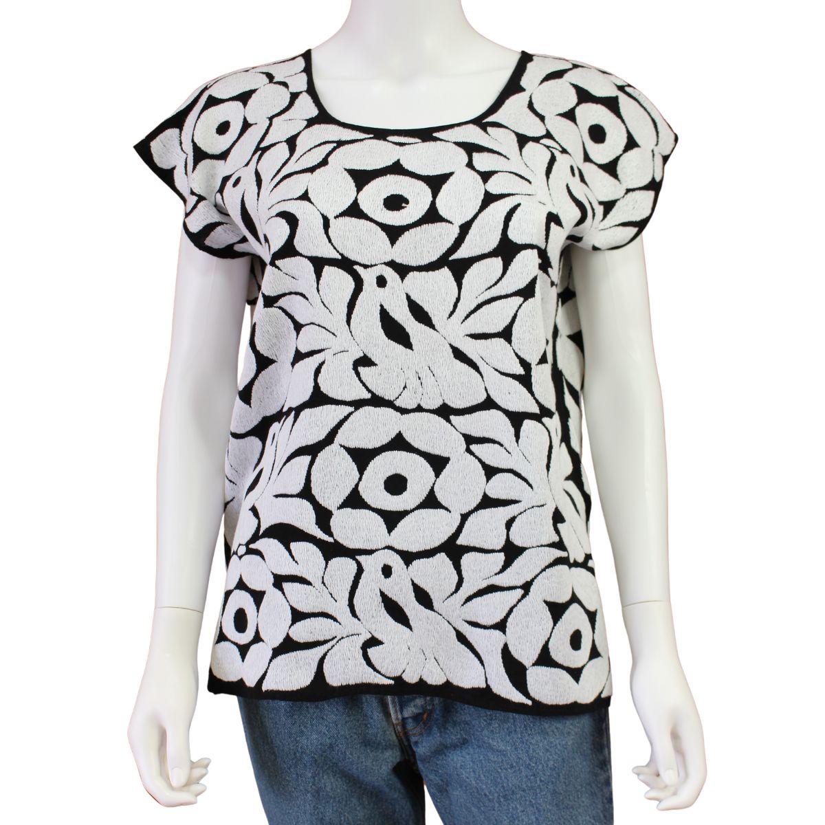 Blusa Bordada a Mano Mod. Jalapa Unitalla