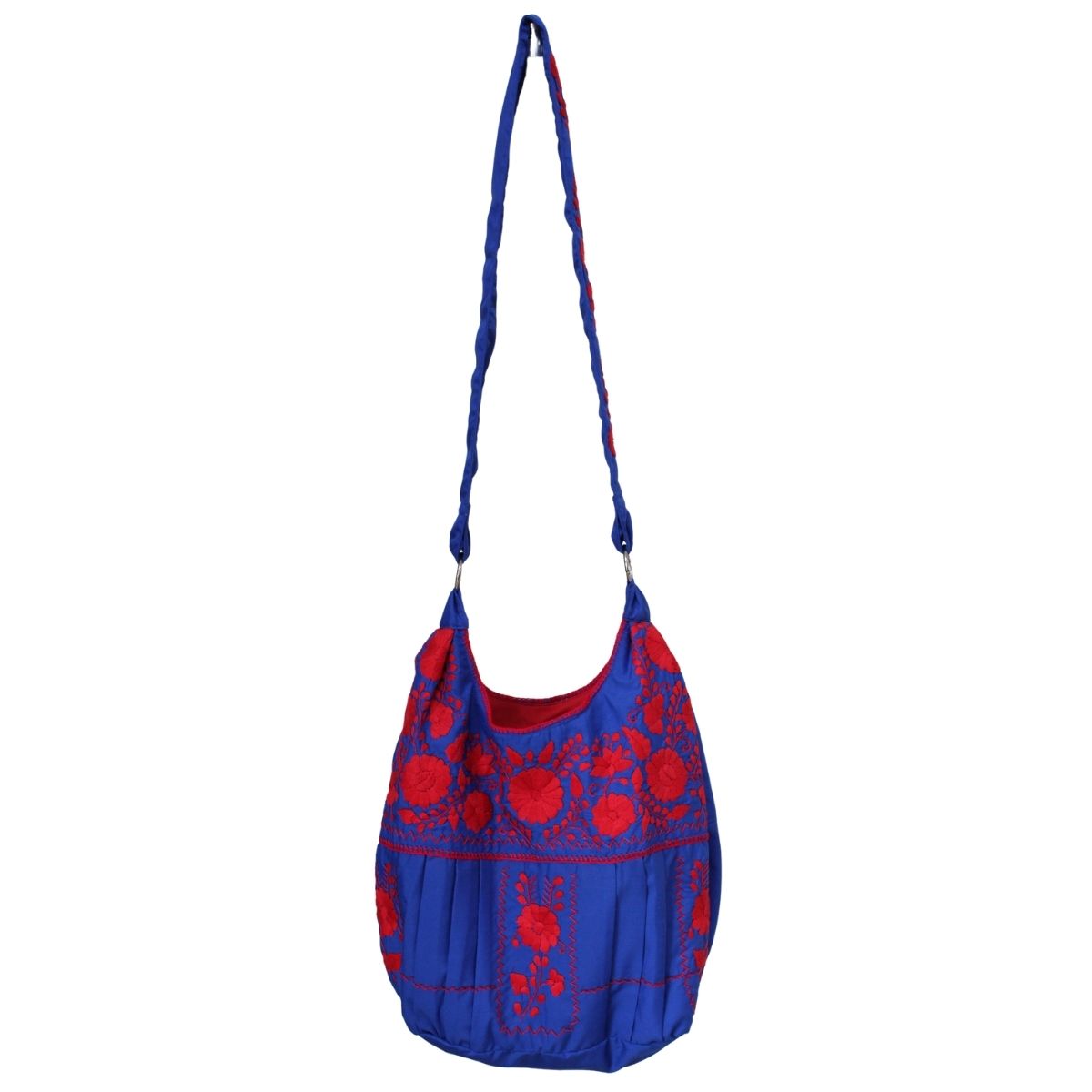 Bolsa Bordada a Mano, Renacer Mexicano Mod. Hipper Popelina