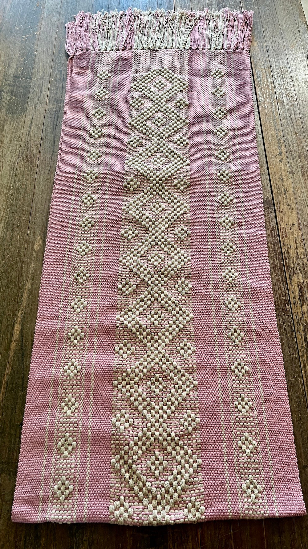Caminos de Mesa Hecho en Telar de Cintura (diferentes colores).