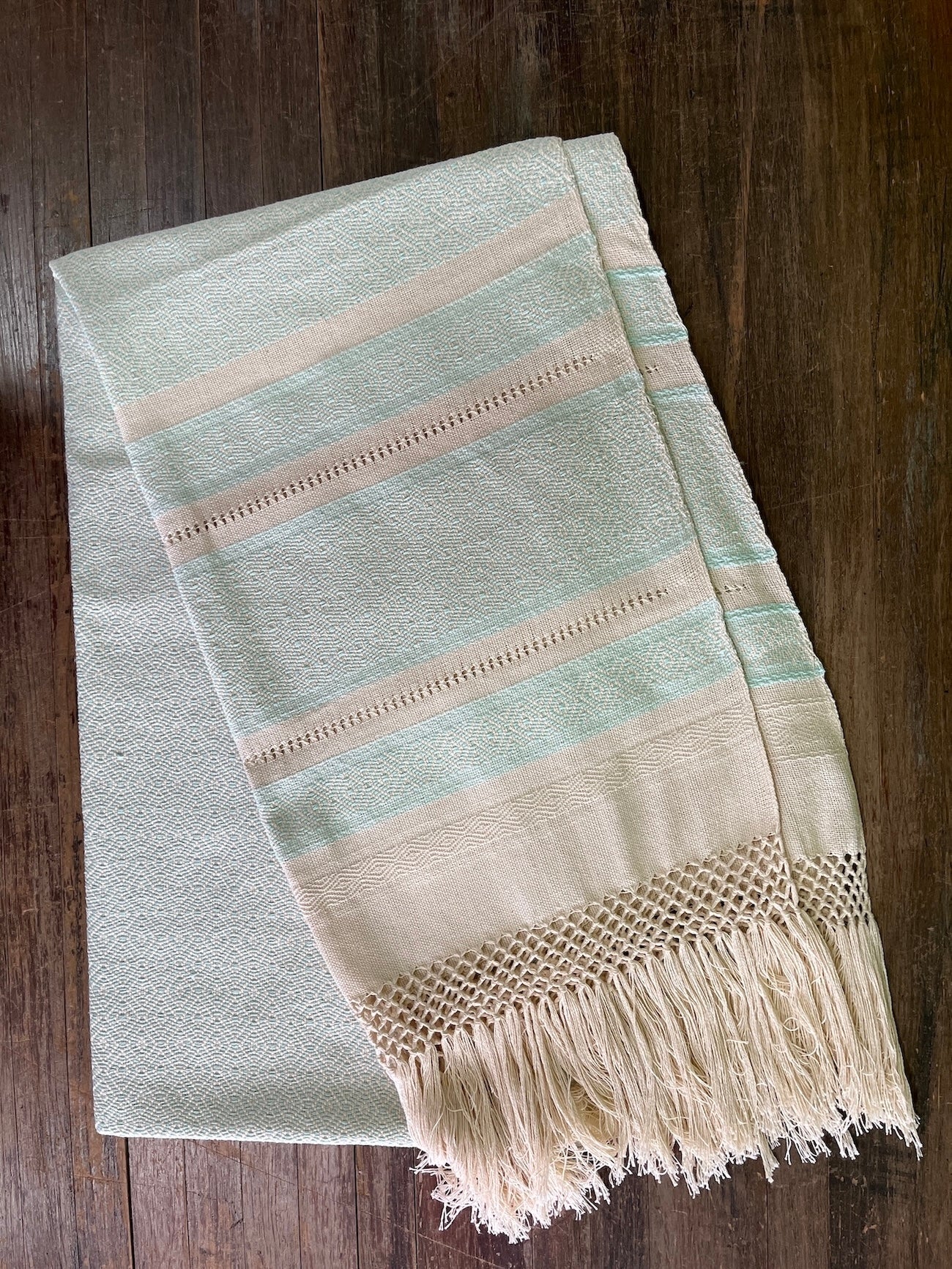 Rebozo/Chal Hecho a Mano 100% Algodón Variedad de Colores