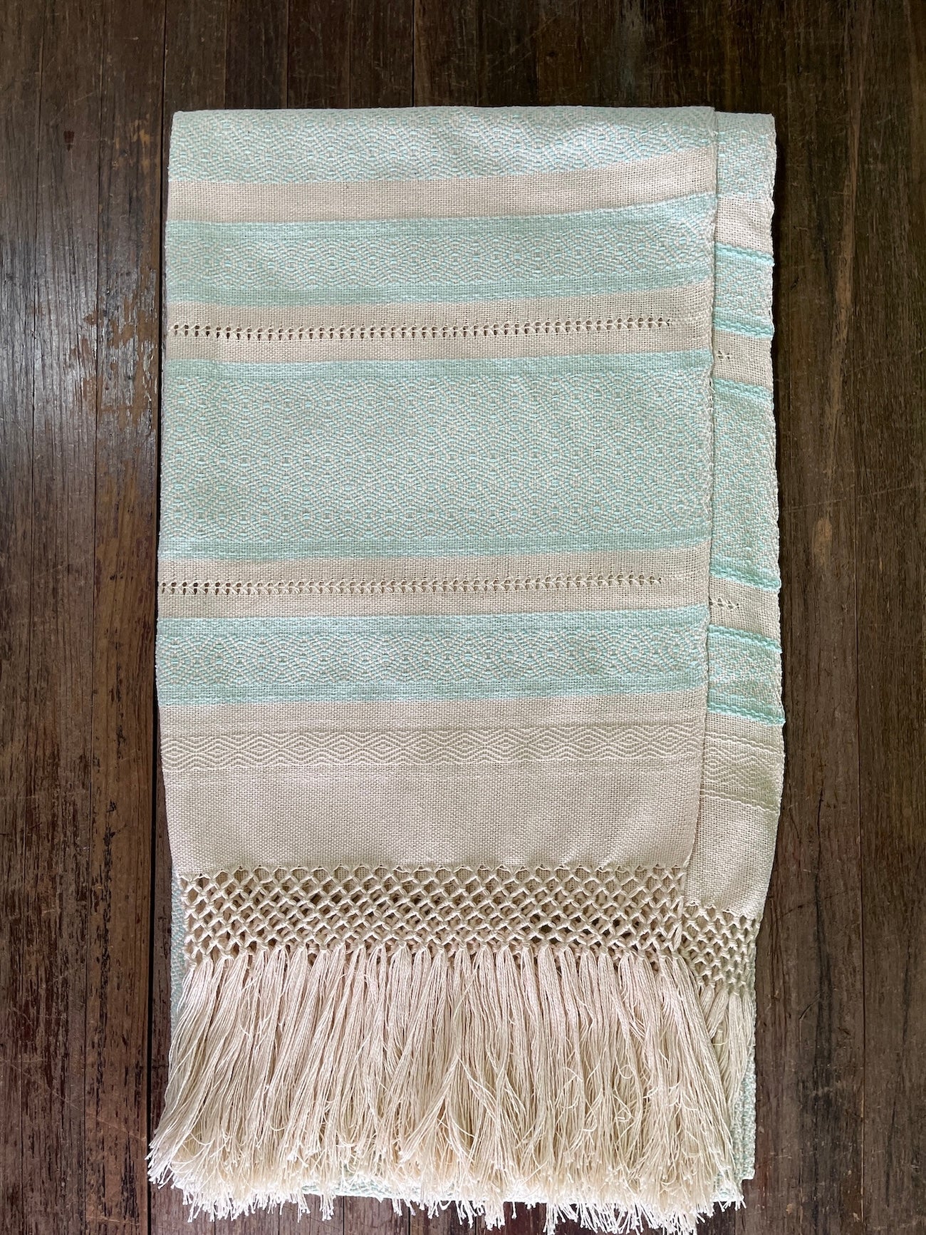 Rebozo/Chal Hecho a Mano 100% Algodón Variedad de Colores