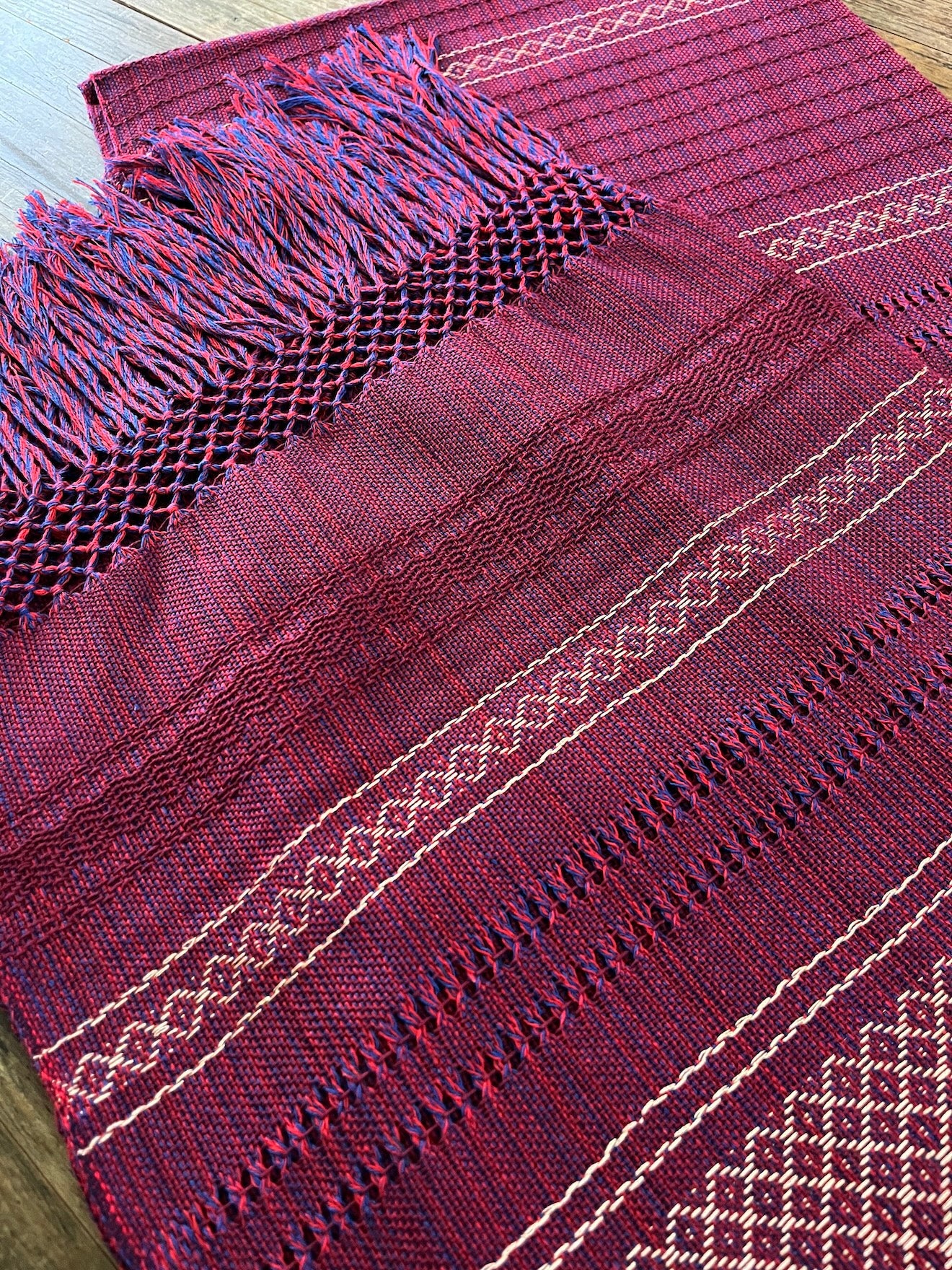 Rebozo/Chal Artesanal Diferentes Colores Mod. Lupita.