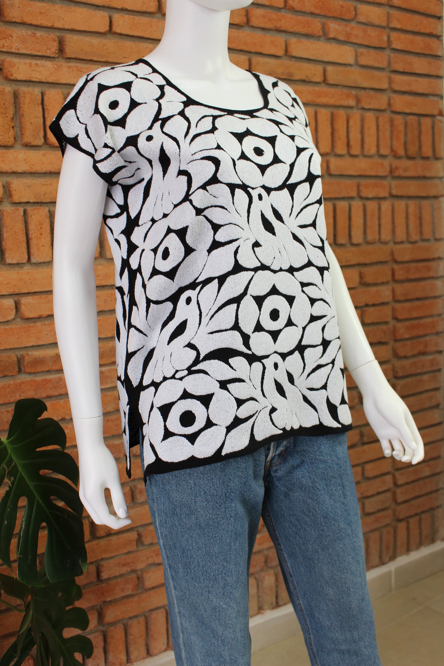 Blusa Bordada a Mano Mod. Jalapa Unitalla