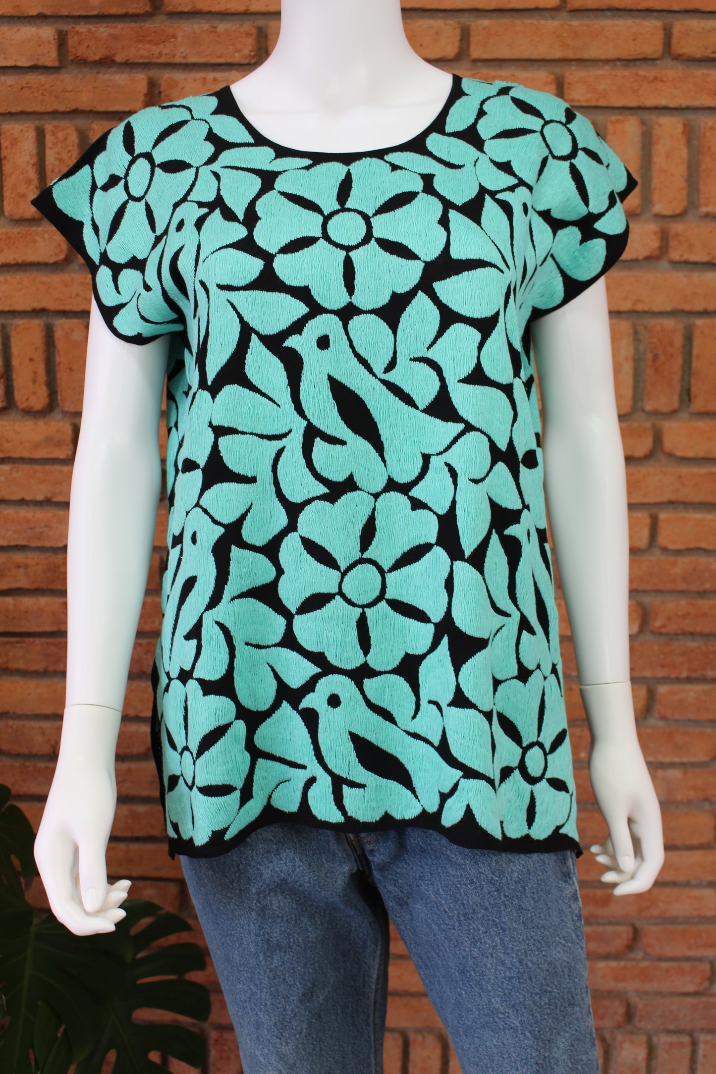 Blusa Bordada a Mano Mod. Jalapa Unitalla
