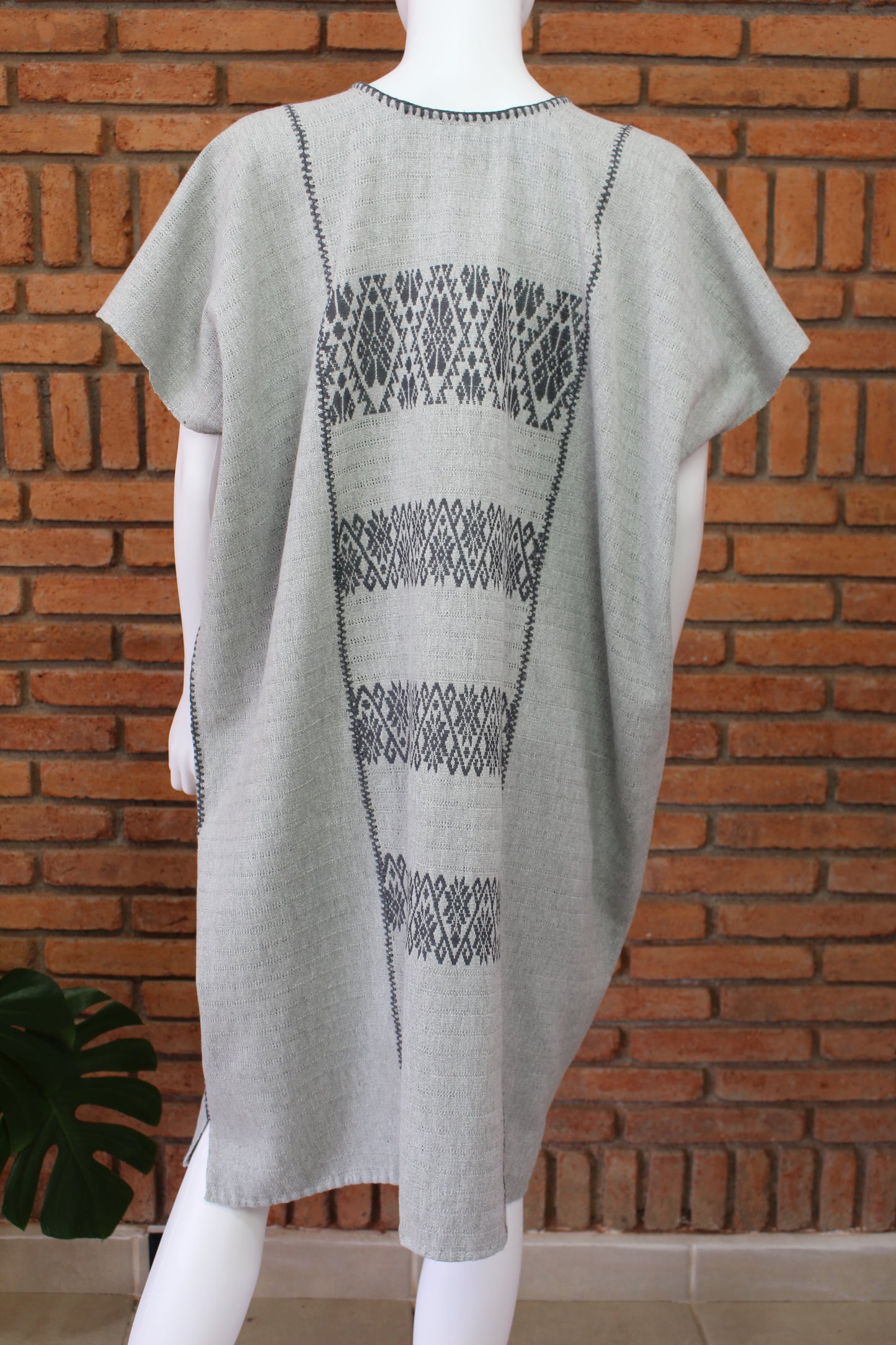 Vestido/Huipil Hecho a Mano Mod. Cotzocón Unitalla