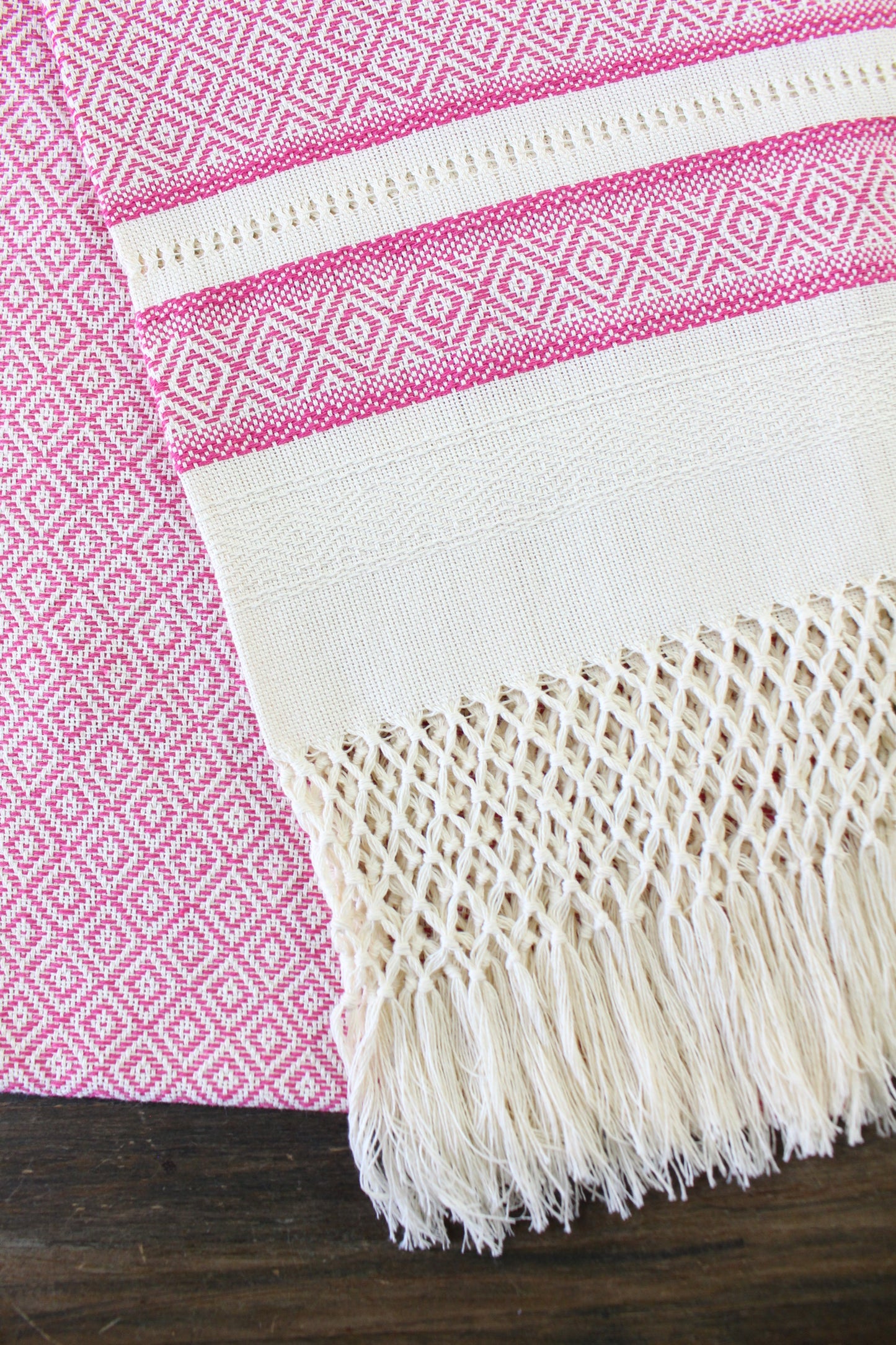 Rebozo/Chal Hecho a Mano 100% Algodón Variedad de Colores