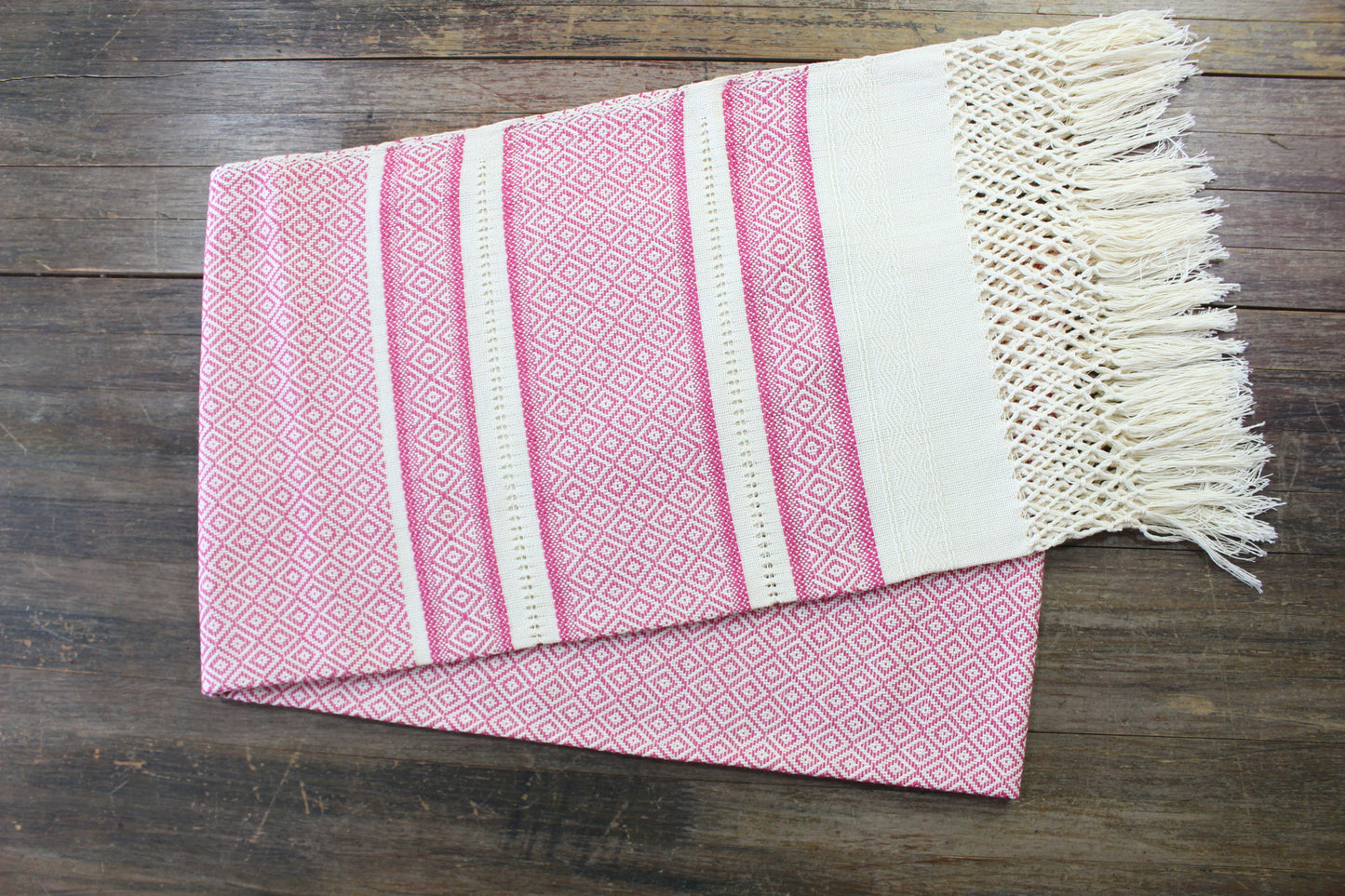 Rebozo/Chal Hecho a Mano 100% Algodón Variedad de Colores