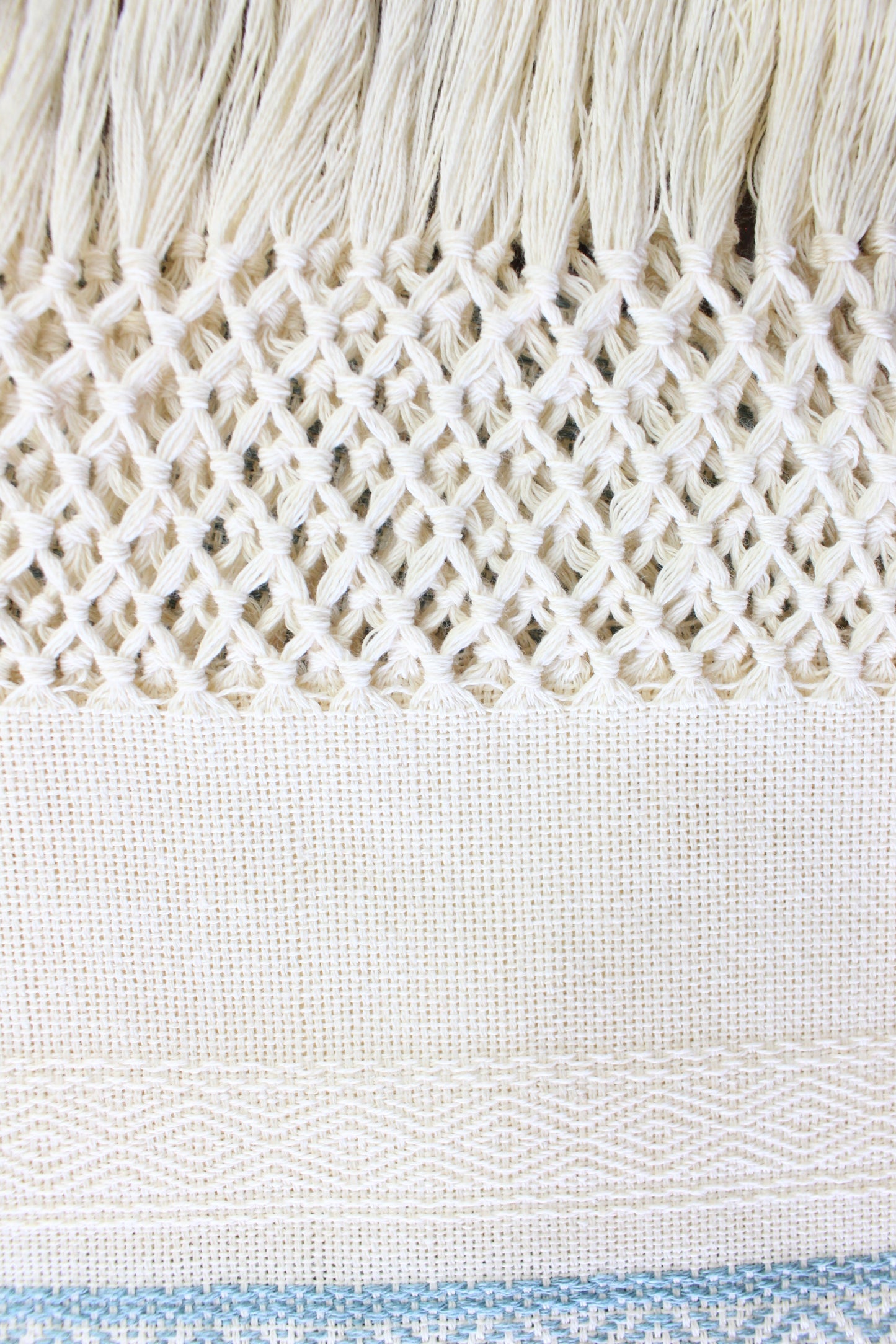 Rebozo/Chal Hecho a Mano 100% Algodón Variedad de Colores