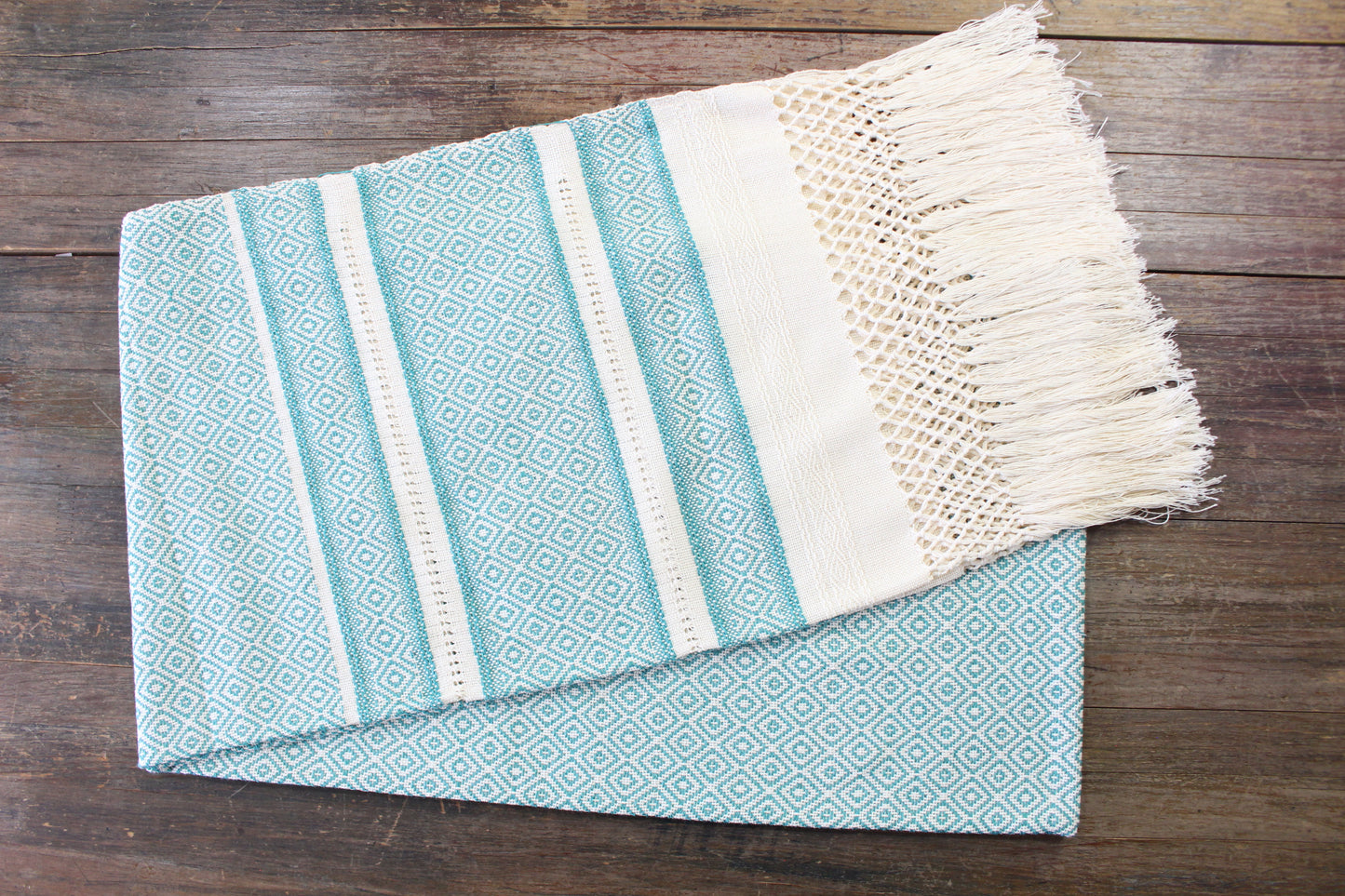 Rebozo/Chal Hecho a Mano 100% Algodón Variedad de Colores