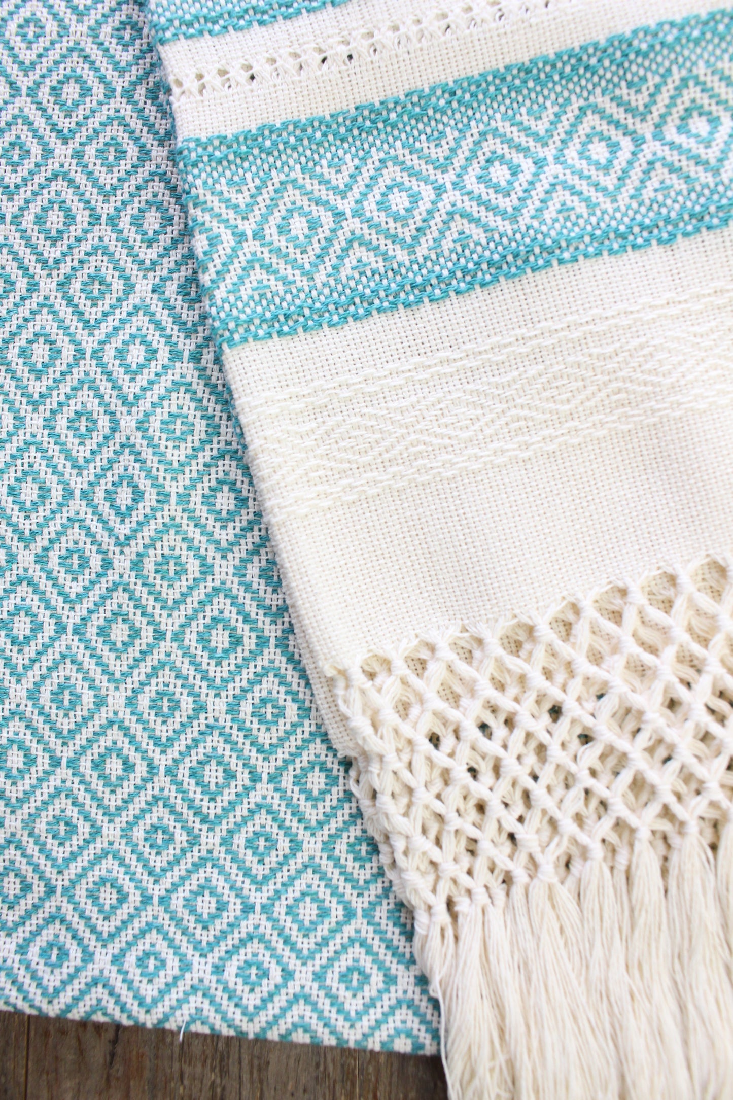 Rebozo/Chal Hecho a Mano 100% Algodón Variedad de Colores
