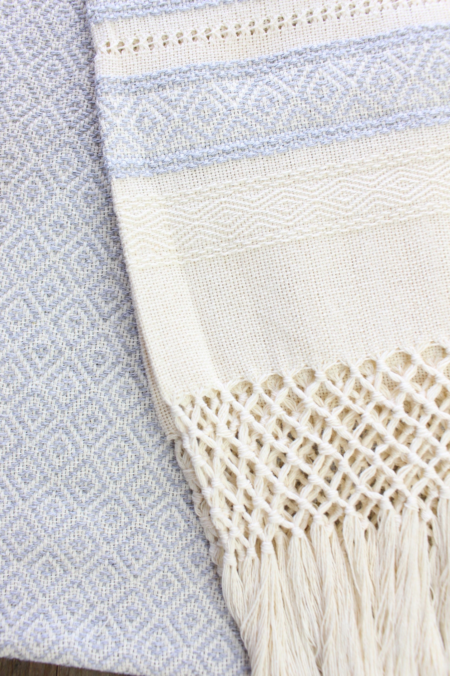 Rebozo/Chal Hecho a Mano 100% Algodón Variedad de Colores