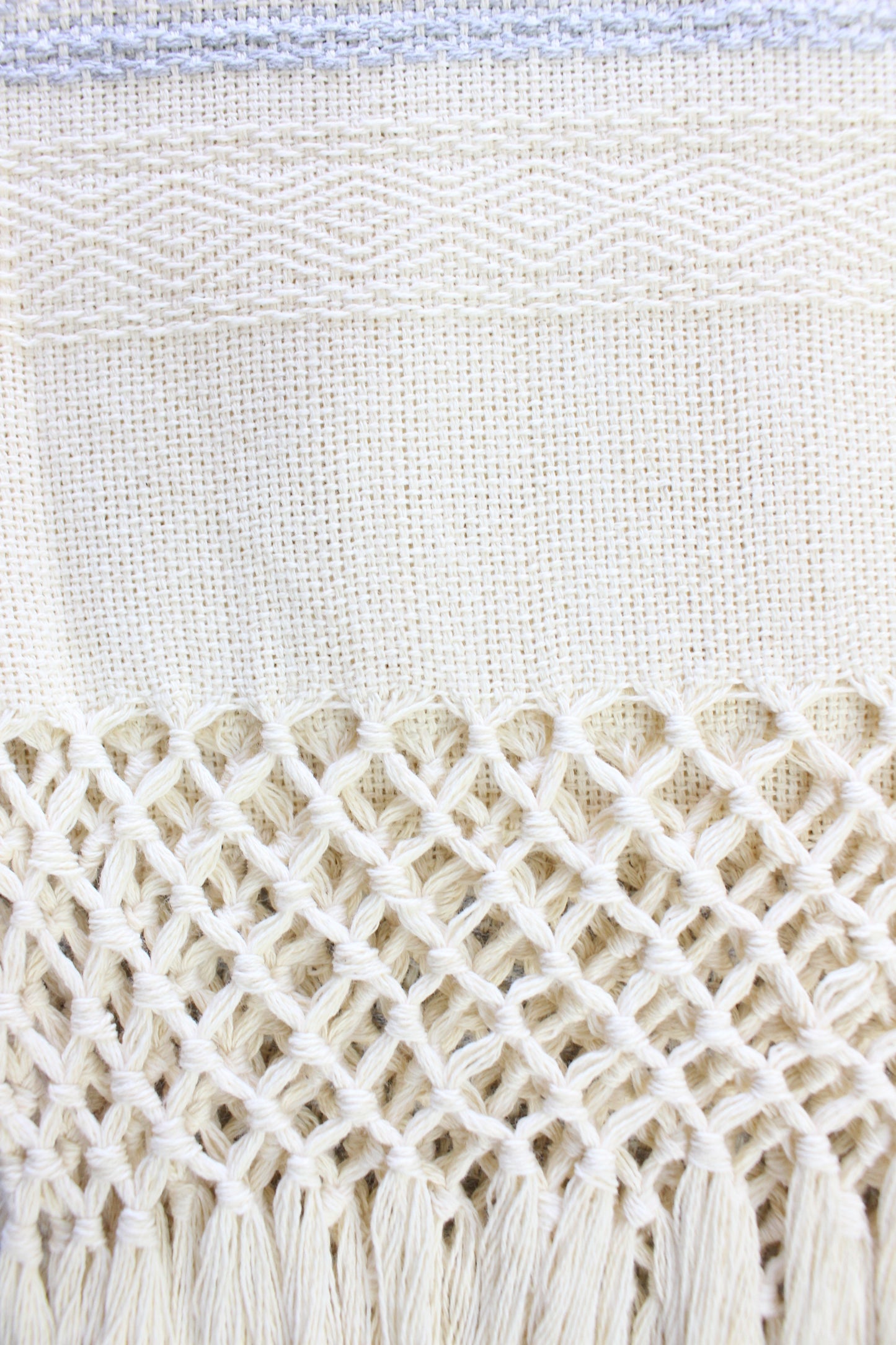 Rebozo/Chal Hecho a Mano 100% Algodón Variedad de Colores