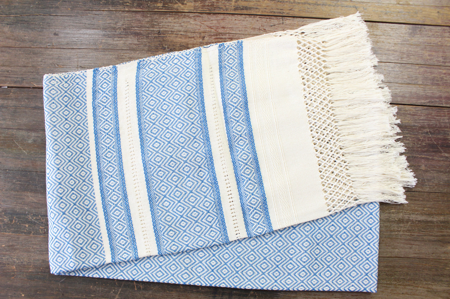 Rebozo/Chal Hecho a Mano 100% Algodón Variedad de Colores