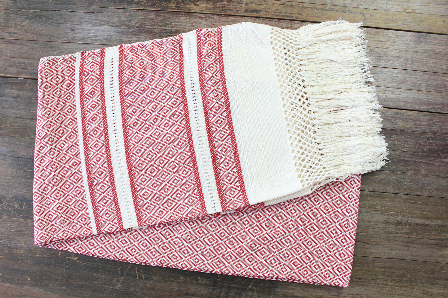 Rebozo/Chal Hecho a Mano 100% Algodón Variedad de Colores