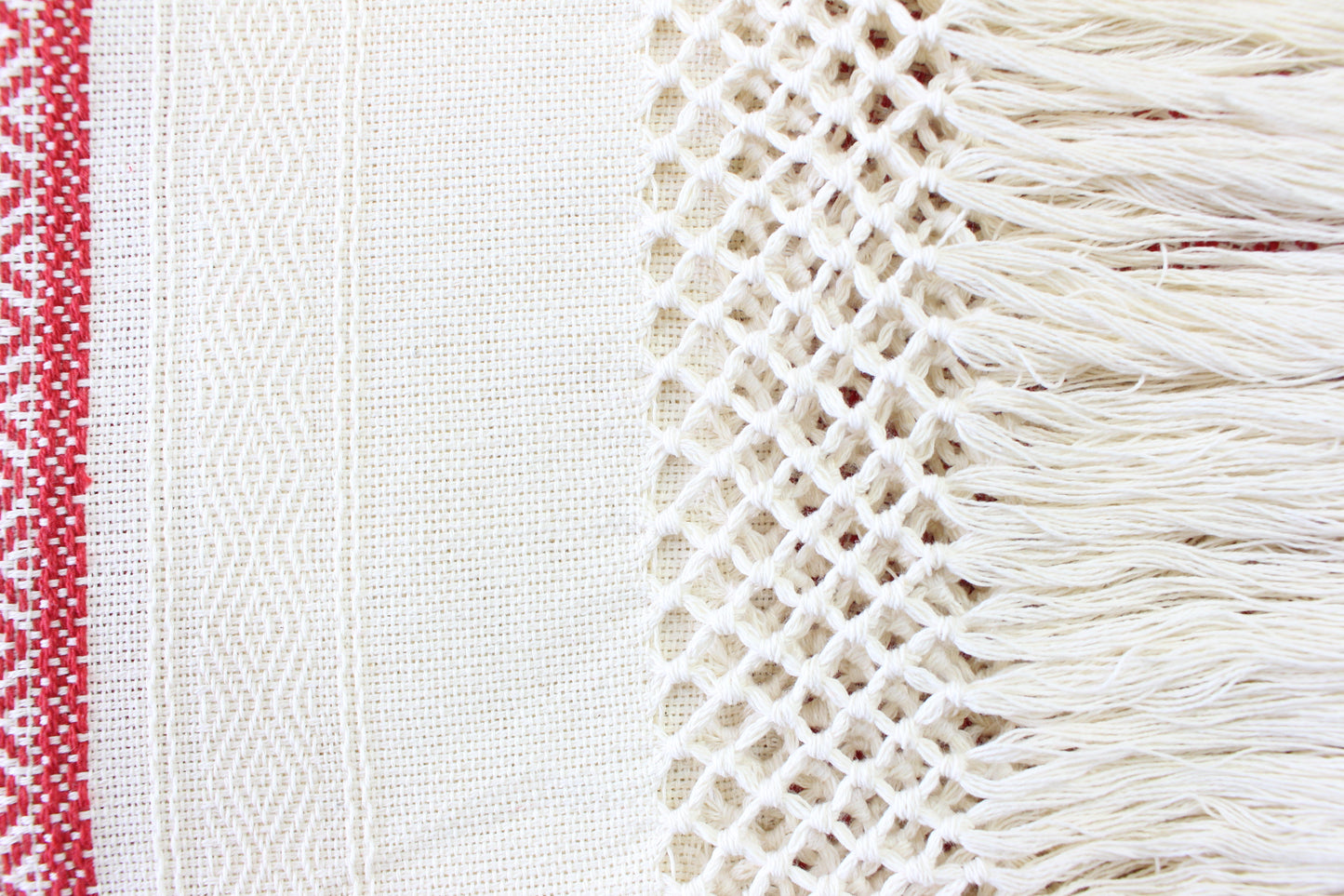 Rebozo/Chal Hecho a Mano 100% Algodón Variedad de Colores
