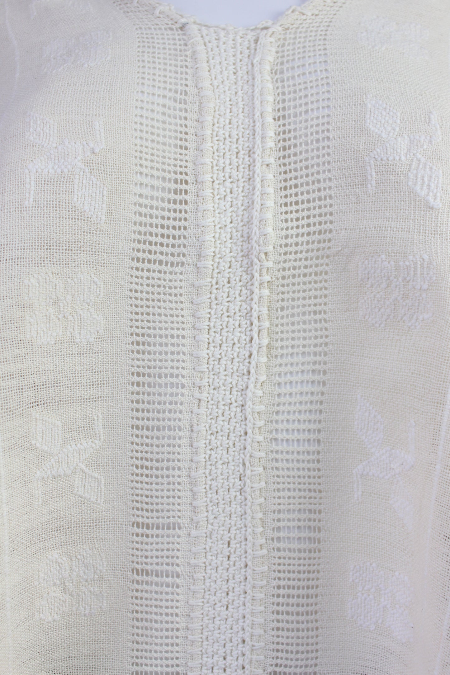 Blusa/Blusón Hecha en Telar Mod. Paloma Unitalla