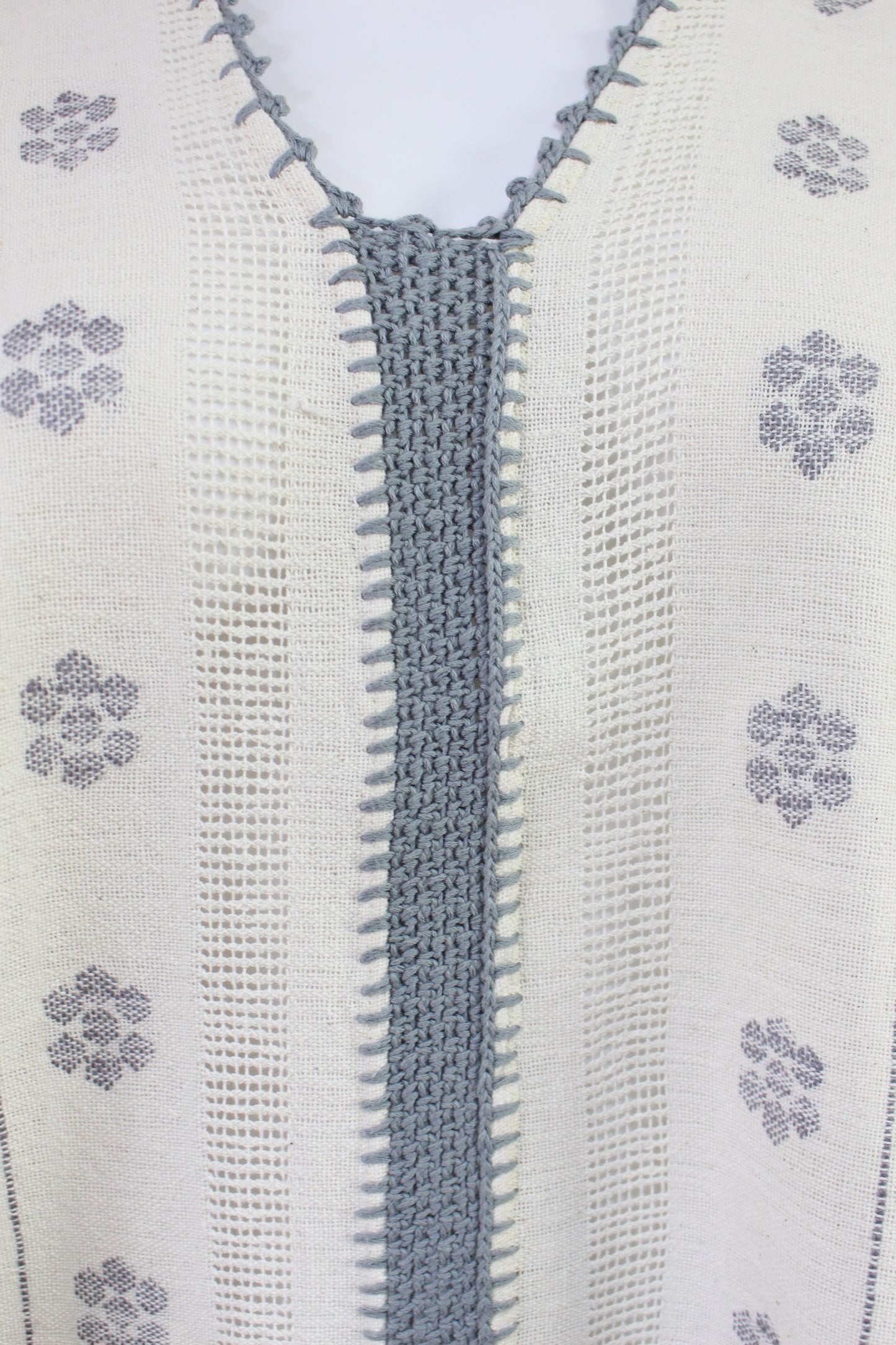 Blusa/Blusón Hecha en Telar Mod. Paloma Unitalla