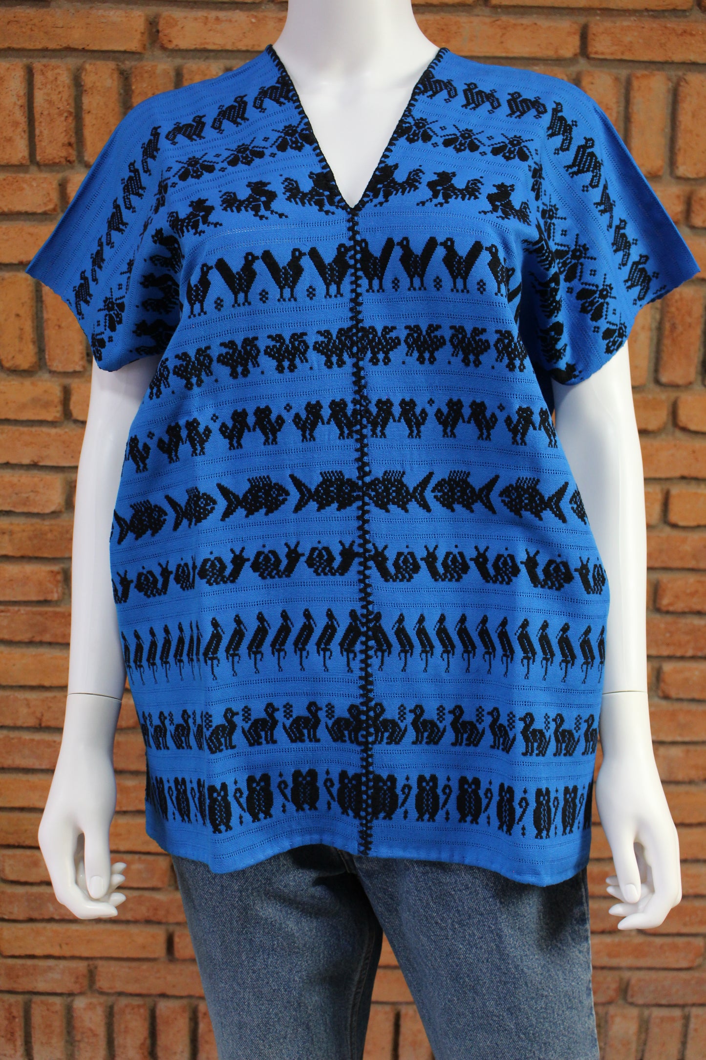Blusa Artesanal Hecha a Mano Mod. Bio Unitalla