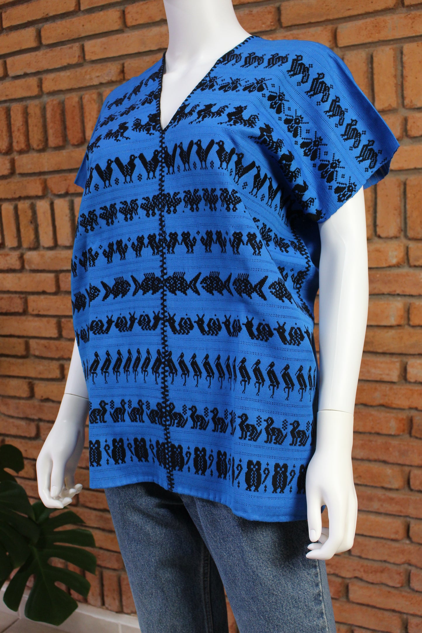 Blusa Artesanal Hecha a Mano Mod. Bio Unitalla