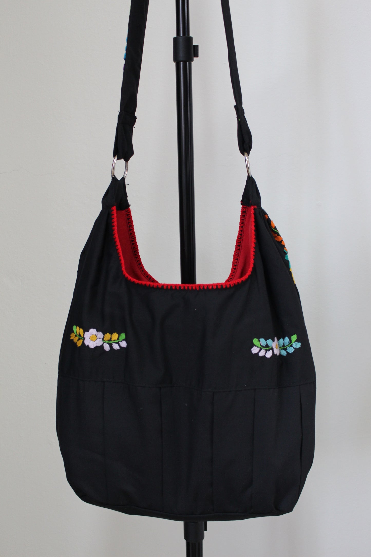 Bolsa Bordada a Mano, Renacer Mexicano Mod. Hipper Popelina