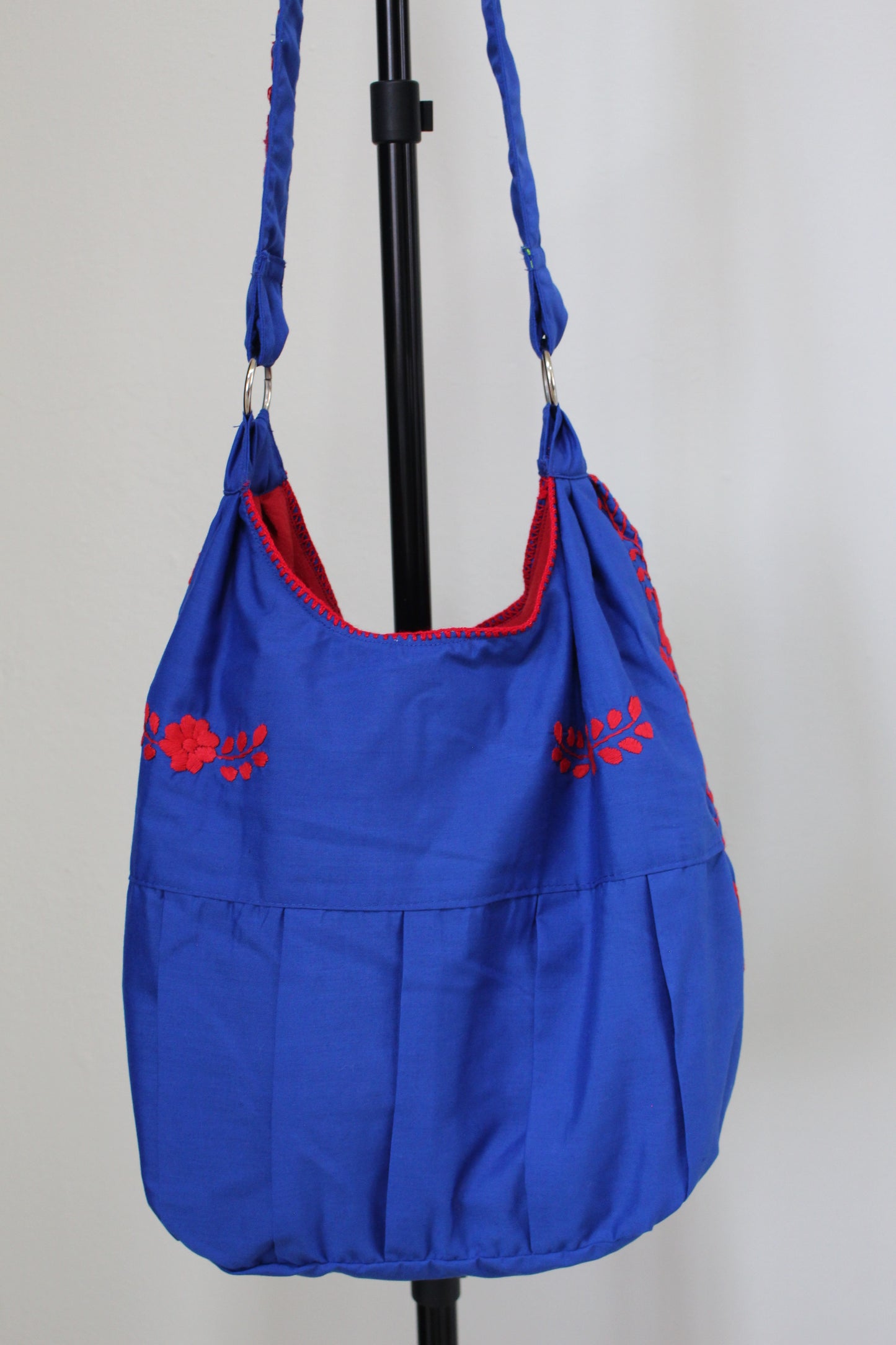 Bolsa Bordada a Mano, Renacer Mexicano Mod. Hipper Popelina