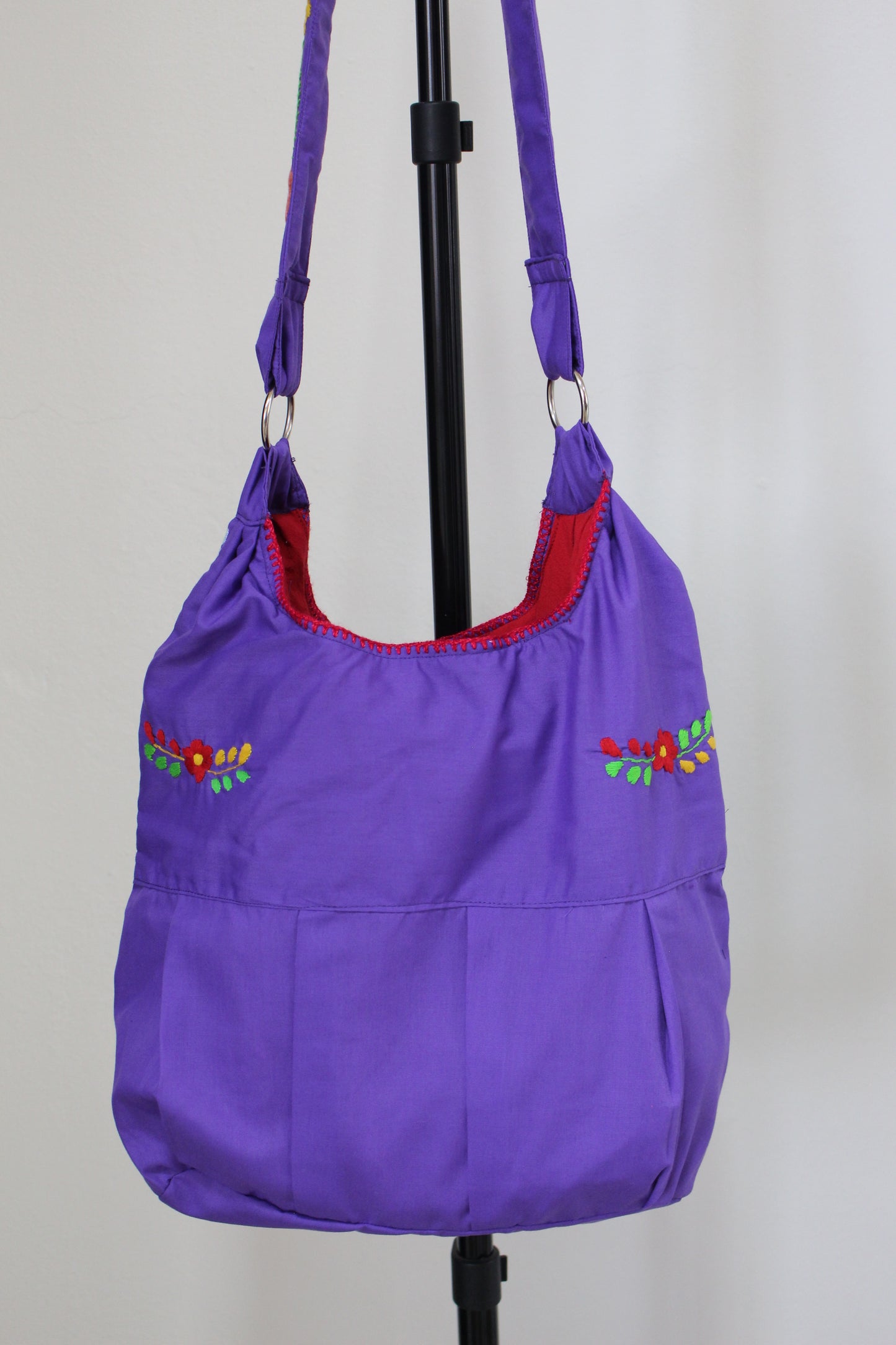 Bolsa Bordada a Mano, Renacer Mexicano Mod. Hipper Popelina
