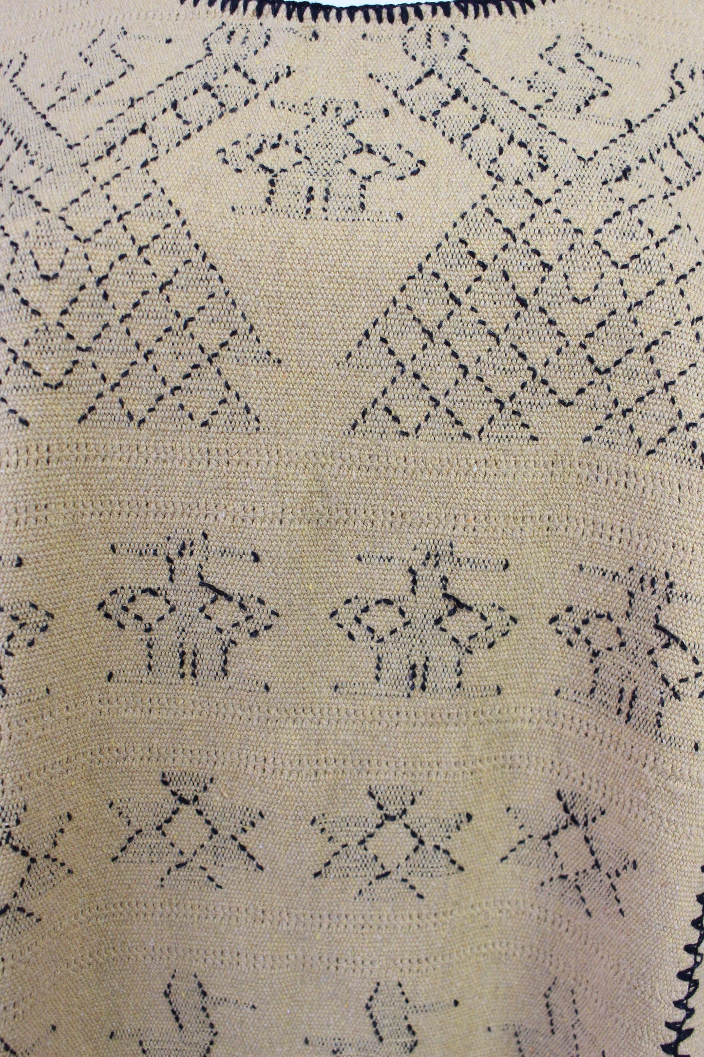 Vestido/Huipil Hecho a Mano Mod. Cotzocón Unitalla.