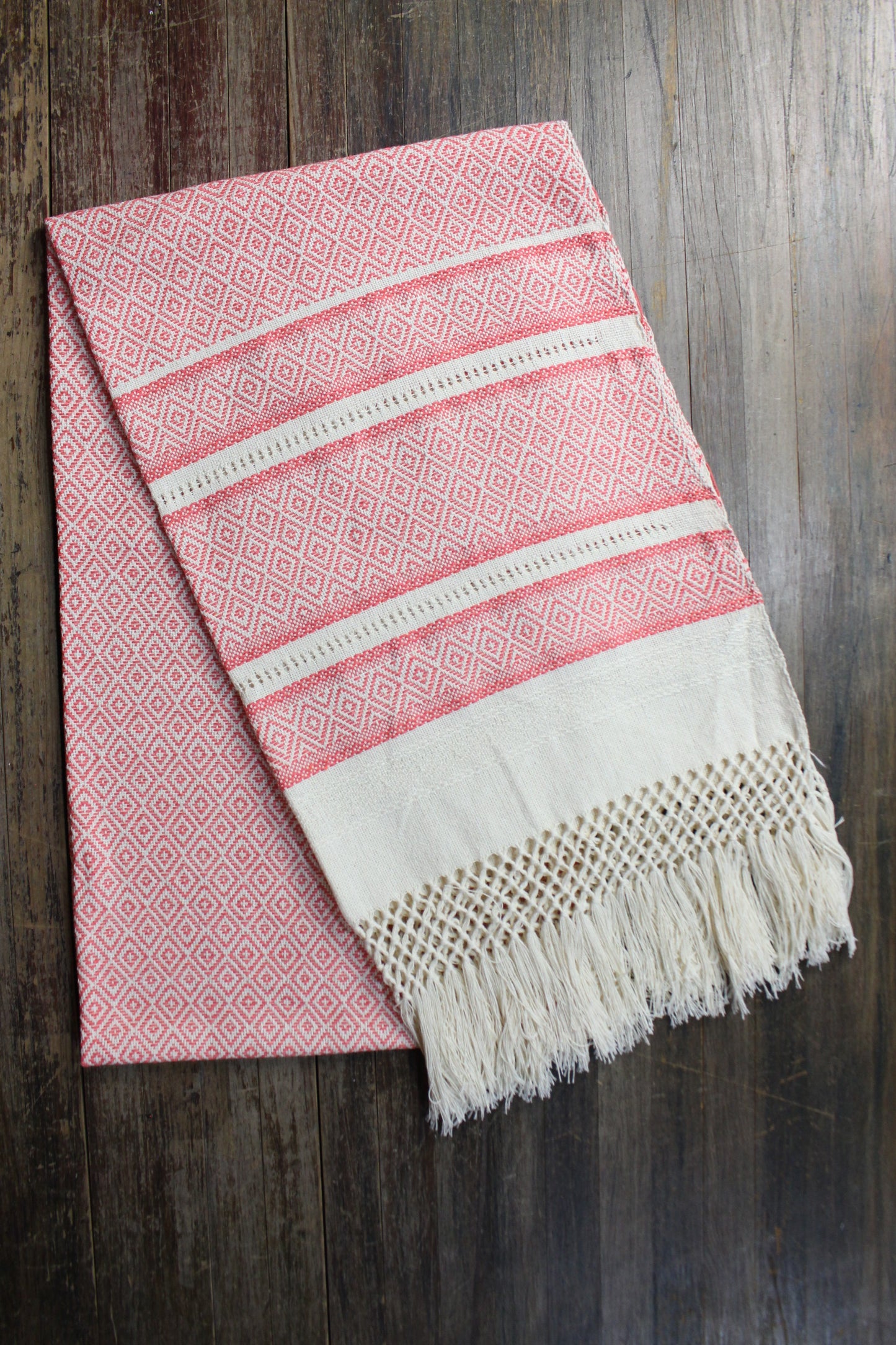 Rebozo/Chal Hecho a Mano 100% Algodón Variedad de Colores