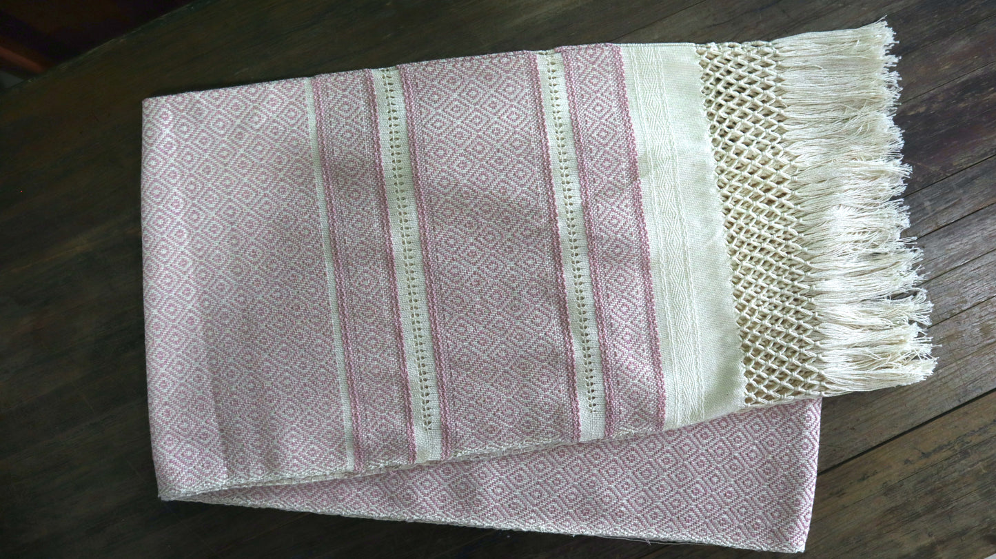Rebozo/Chal Hecho a Mano 100% Algodón Variedad de Colores