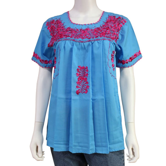 Blusa Bordada a Mano Mod. Iyya Unitalla