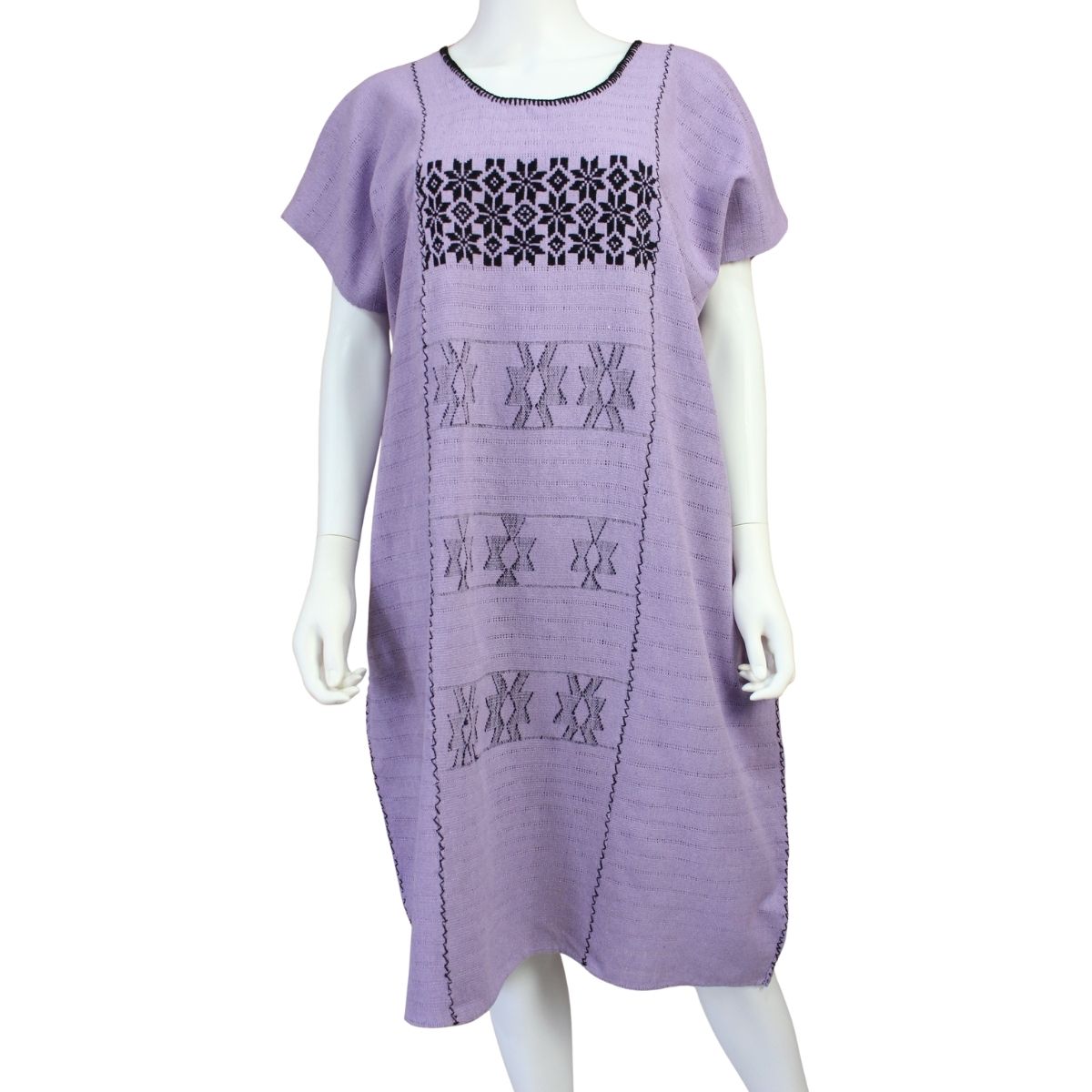 Vestido/Huipil Hecho a Mano Mod. Cotzocón Unitalla.