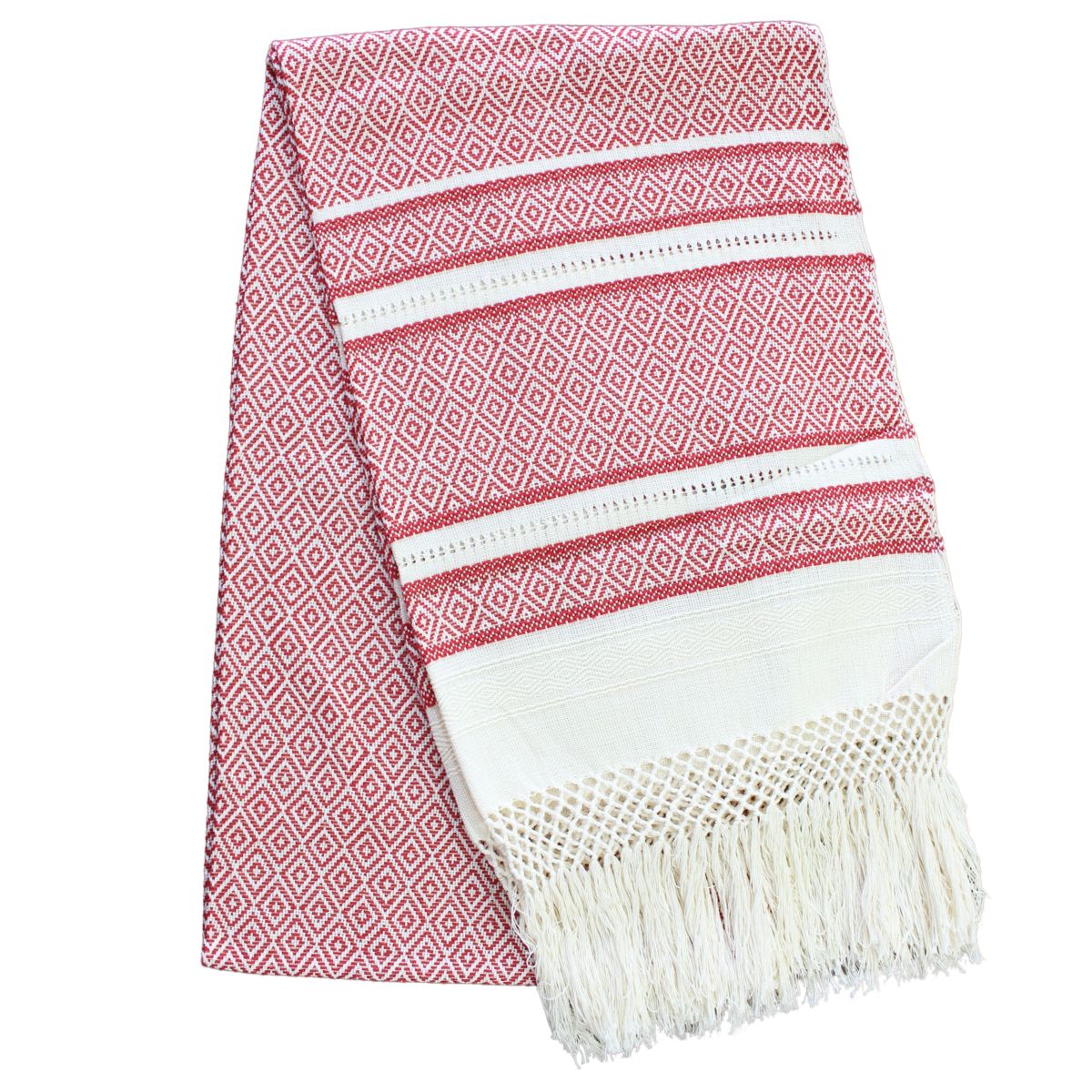 Rebozo/Chal Hecho a Mano 100% Algodón Variedad de Colores