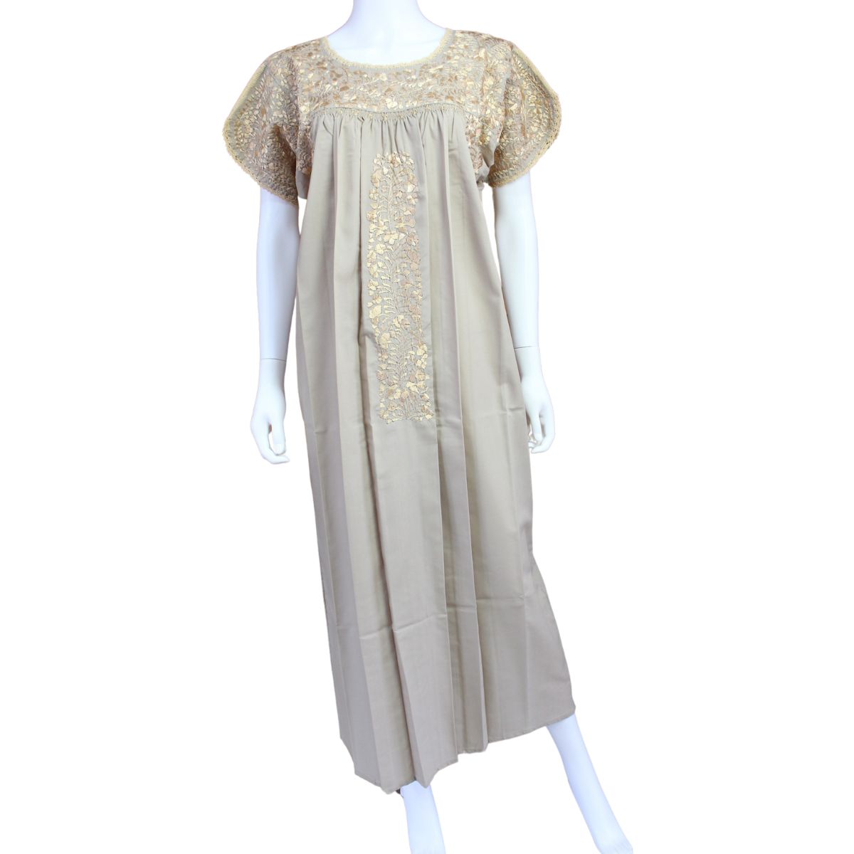Vestido Bordado a Mano Mod. San Antonino Unitalla (Diferentes colores)