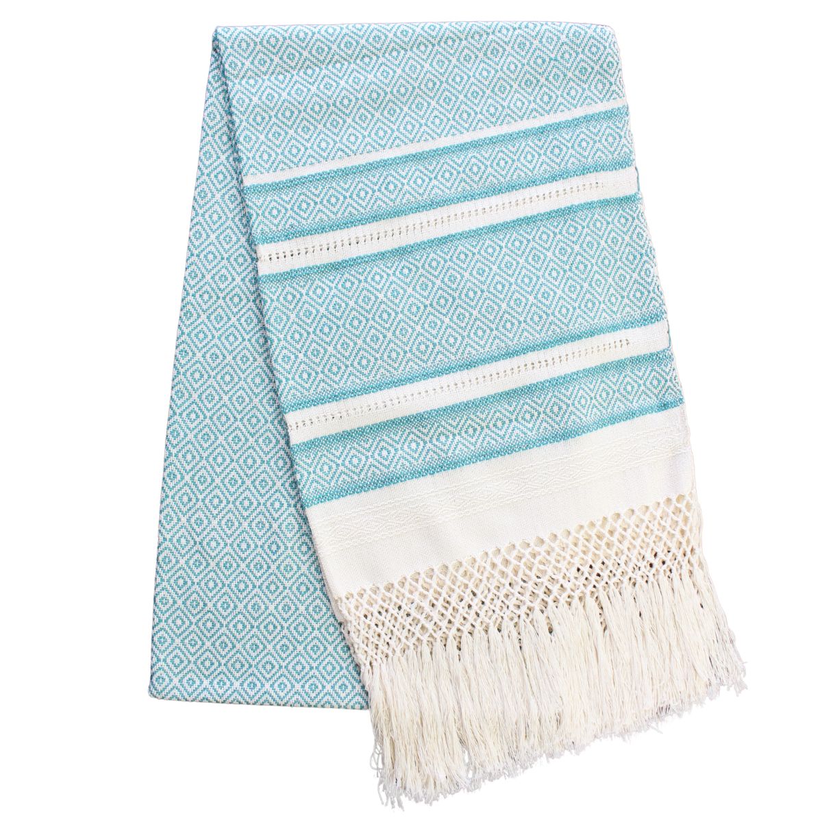 Rebozo/Chal Hecho a Mano 100% Algodón Variedad de Colores