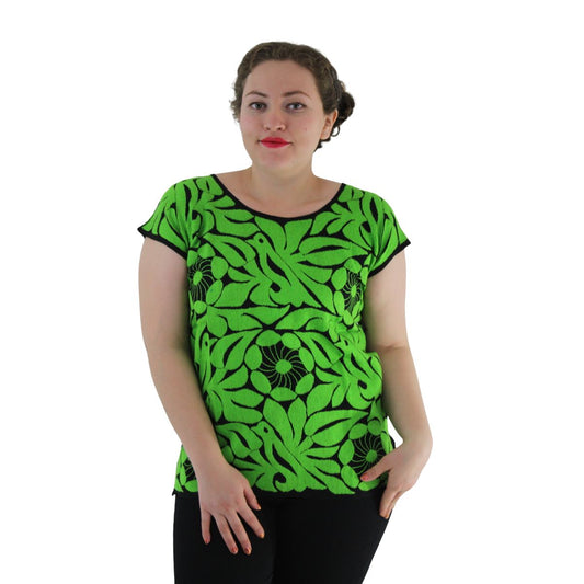 Blusa Bordada a Mano Mod. Jalapa Unitalla