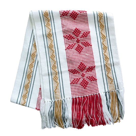 Caminos de Mesa Hecho en Telar de Cintura Edición Navideños.