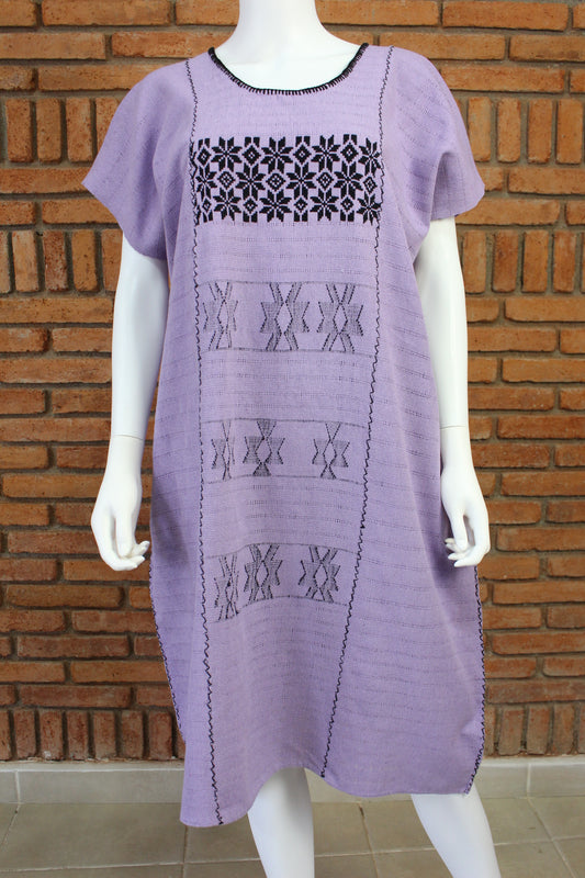 Vestido/Huipil Hecho a Mano Mod. Cotzocón Unitalla.