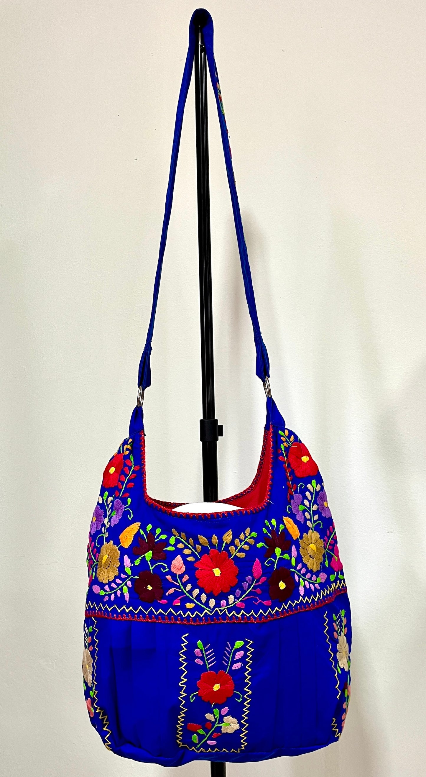 Bolsa Bordada a Mano, Renacer Mexicano Mod. Hipper Popelina